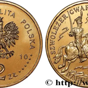Affaire À Saisir POLOGNE 2 Zlote Chevau-légers polonais de la garde impériale de Napoléon Ier 2010 Varsovie fwo_762404 Monde
