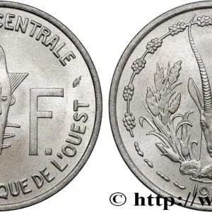 ÉTATS DE L'AFRIQUE DE L'OUEST (BCEAO) 1 Franc BCEAO 1975 Paris fwo_769127 Monde Commande En Gros