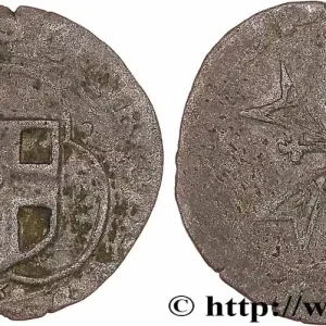 SAVOIE - DUCHÉ DE SAVOIE - CHARLES-EMMANUEL Ier Parpaiolle du 1er type (parpagliola di I tipo) n.d. Chambery fwo_771618 Monde Édition Limitée