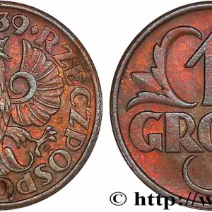 Paiement Sécurisé POLOGNE 1 Grosz 1939 Varsovie fwo_777291 Monde