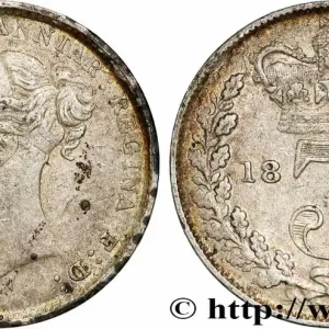 Populaire ROYAUME-UNI 3 Pence Victoria buste jeune 1881 fwo_781799 Monde