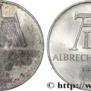 Livraison Gratuite ALLEMAGNE 5 Mark Albrecht Dürer 1971 Munich fwo_784241 Monde