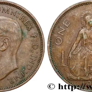 ROYAUME-UNI 1 Penny Georges VI 1946 fwo_790337 Monde Vente Flash