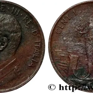 ITALIE 1 Centesimo Victor Emmanuel III 1916 Rome fwo_791479 Monde Quantité Limitée