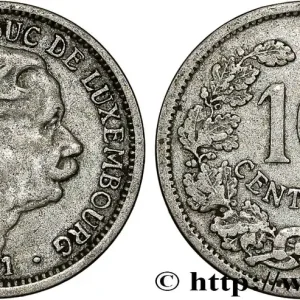 LUXEMBOURG 10 Centimes grand-duc Adolphe 1901 fwo_793102 Monde Quantité Limitée