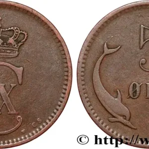 DANEMARK 5 Ore Christian IX 1875 Copenhague fwo_809258 Monde Jusqu’à Épuisement Des Stocks