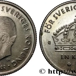 Premium SUÈDE 1 Krona Charles XVI Gustave 2002 fwo_809531 Monde