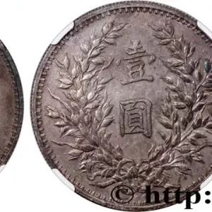 CHINE 1 Yuan Président Yuan Shikai an 3 1914 fwo_813718 Monde Haute Qualité