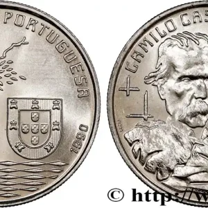 PORTUGAL 100 Escudos centenaire de la mort de l’écrivain Camilo Castelo Branco 1990 fwo_690301 Monde Fait Main