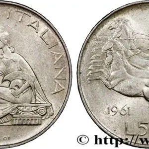 Fait Main ITALIE 500 Lire Centenaire de l’Unité Italienne 1961 Rome fwo_728247 Monde