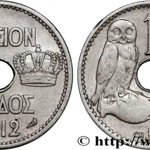 Certifié GRÈCE 10 Lepta 1912 Paris fwo_789578 Monde