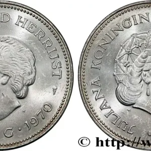 PAYS-BAS 10 Gulden 25e anniversaire de la libération 1970 Utrecht fwo_792605 Monde Livraison Mondiale