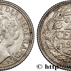 Quantité Limitée PAYS-BAS 25 Cents Wilhelmine 1940 Utrecht fwo_812456 Monde