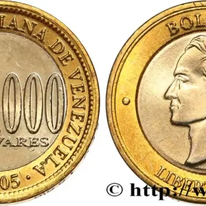 Usine Directe VENEZUELA 1000 Bolivares Fuerte emblème, République Bolivarienne du Vénézuela / Simon Bolivar 2005 fwo_812721 Monde