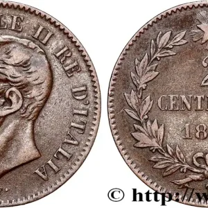 Meilleure Qualité ITALIE 2 Centesimi Victor Emmanuel II 1867 Turin fwo_813031 Monde