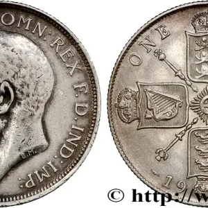 ROYAUME-UNI 1 Florin Georges V 1912 fwo_810677 Monde Remise