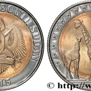 SOUDAN DU SUD 1 Pound 2015 Pretoria fwo_656126 Monde Meilleur Choix