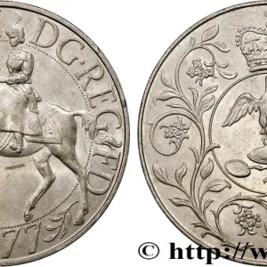 Artisanat ROYAUME-UNI 25 New Pence jubilé d’argent d’Elisabeth II 1977 fwo_758790 Monde