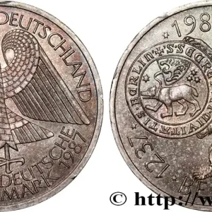 ALLEMAGNE 10 Mark 750e anniversaire de la ville de Berlin 1987 Hambourg fwo_807992 Monde Usine Directe