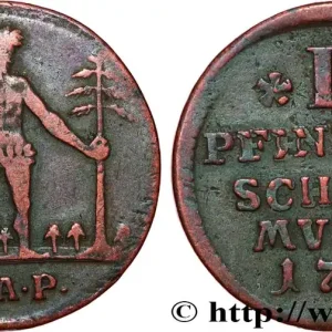 Promotion ALLEMAGNE - BRUNSWICK-WOLFENBUTTEL 1 Pfenning Charles Ier 1763 fwo_808029 Monde