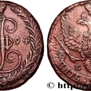 Offre Exclusive RUSSIE 5 Kopecks Catherine II 1794 Ekaterinbourg fwo_808038 Monde