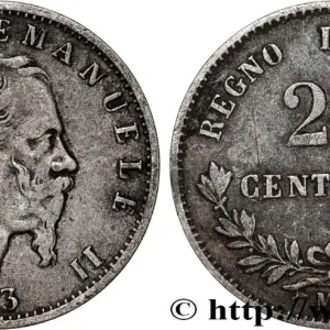 ITALIE 20 Centesimi Victor Emmanuel II 1863 Milan fwo_808377 Monde Produit De Marque