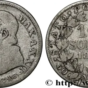 Acheter En Ligne VATICAN ET ÉTATS PONTIFICAUX 10 Soldi (50 Centesimi) Pie IX an XXII 1868 Rome fwo_808405 Monde