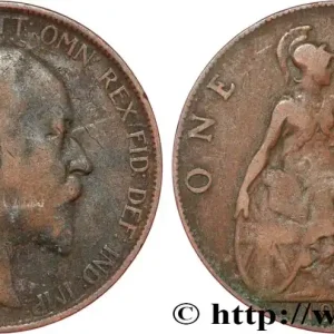 ROYAUME-UNI 1 Penny Edouard VII 1907 fwo_808679 Monde Seulement Aujourd’hui