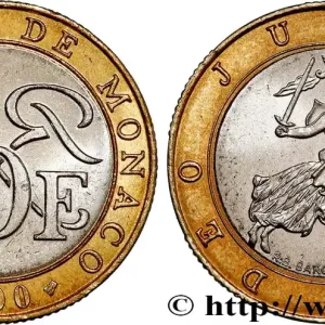 Promotion MONACO 10 Francs Rainier III 2000 Paris fwo_815153 Monde