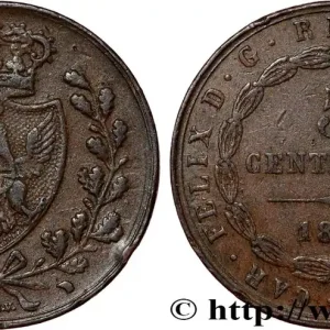 Édition Limitée ITALIE - ROYAUME DE SARDAIGNE 5 Centesimi type au “P” 1826 Turin fwo_814951 Monde