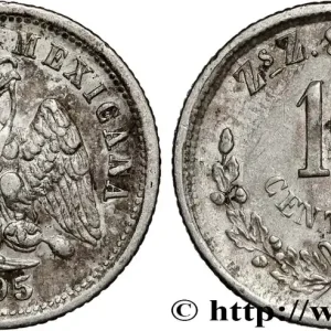 MEXIQUE 10 Centavos 1895 Zacatecas fwo_819577 Monde Bon Plan