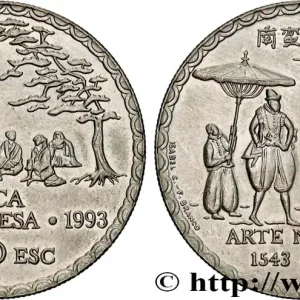 Pas Cher PORTUGAL 200 Escudos Art Namban, rencontre avec un jésuite au Japon 1993 Lisbonne fwo_690329 Monde
