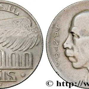 BRÉSIL 5000 Reis Alberto Santos-Dumont 1938 fwo_769090 Monde Achetez Aujourd’hui
