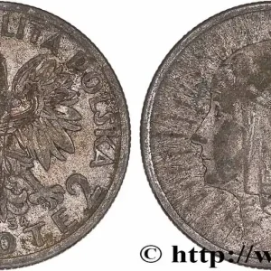 Acheter Direct POLOGNE 2 Zlote Reine Jadwiga 1934 Varsovie fwo_777659 Monde