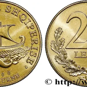 ALBANIE 20 Leke 2000 fwo_789190 Monde Remise