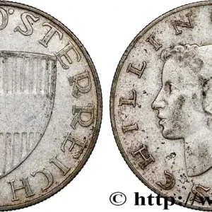 AUTRICHE 10 Schilling 1958 fwo_789689 Monde Commander Maintenant