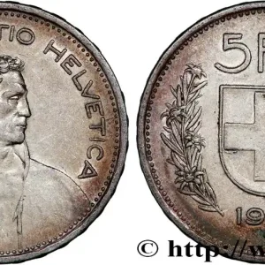 SUISSE 5 Francs Berger des alpes 1954 Berne fwo_790249 Monde Meilleur Prix