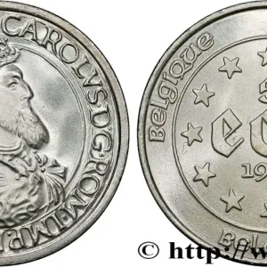 BELGIQUE 5 Ecu Charles Quint 1987 fwo_792611 Monde Pas Cher