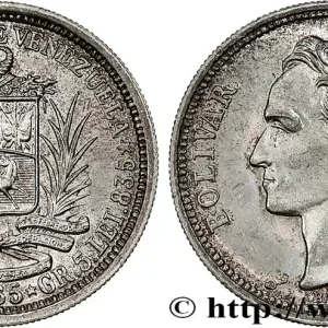VENEZUELA 1 Bolivar 1965 Paris fwo_793225 Monde Commander Maintenant