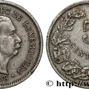 LUXEMBOURG 5 Centimes Guillaume IV 1908 fwo_808695 Monde Prix Réduit
