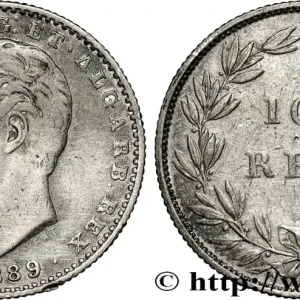 Marque PORTUGAL - ROYAUME DU PORTUGAL - LOUIS Ier 100 Réis 1889 fwo_808787 Monde