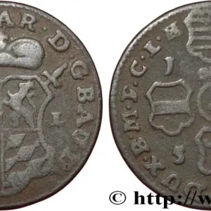 Offre Du Jour BELGIQUE - PRINCIPAUTÉ ÉPISCOPALE DE LIÈGE 2 Liards Évéché de Liège frappe au nom de Jean-Théodore de Bavière 1752 fwo_808871 Monde