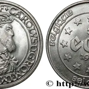 BELGIQUE 5 Ecu Charles Quint 1987 fwo_808876 Monde Nouveauté