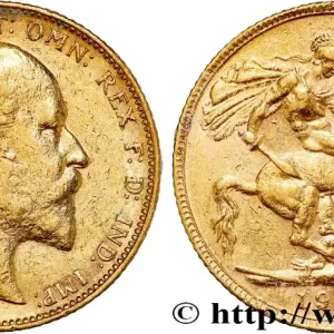 OR, PALLADIUM ET PLATINE INVESTISSEMENT 1 Souverain Edouard VII 1903 Londres fwo_809312 Monde Achat Immédiat