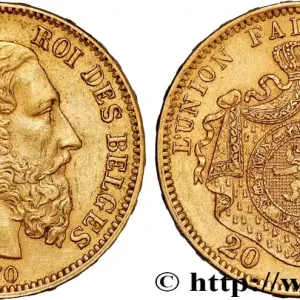 OR, PALLADIUM ET PLATINE INVESTISSEMENT 20 Francs Léopold II 1870 Bruxelles fwo_809475 Monde Dernière Chance