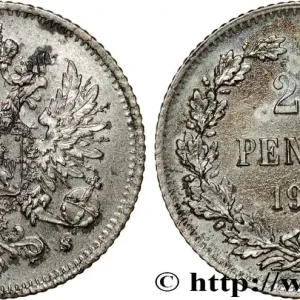 FINLANDE 25 Pennia Grand-Duché de Finlande 1915 Helsinki fwo_809600 Monde Nouvel Arrivage