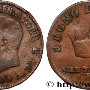 ITALIE - ROYAUME D'ITALIE - NAPOLÉON Ier Centesimo 1809 Venise fwo_809994 Monde Usine Directe