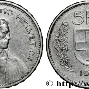 Prix Réduit SUISSE 5 Francs Berger des alpes 1931 Berne fwo_810129 Monde