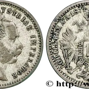 AUTRICHE 10 Kreuzer François-Joseph Ier 1872 Vienne fwo_817312 Monde Seulement Aujourd’hui