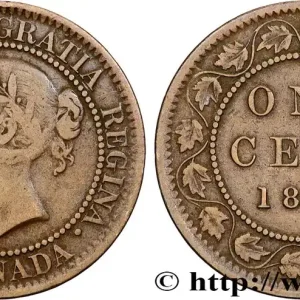 CANADA 1 Cent Victoria 1859 fwo_817352 Monde Haute Qualité